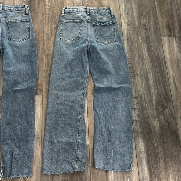 Art Class distressed raw edge jeans lot size 14 - Picture 5 of 9